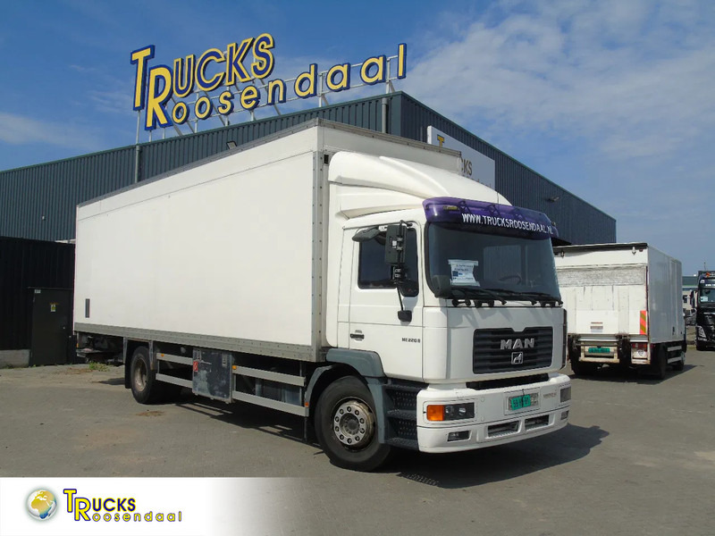 MAN L 220 + MANUAL + EURO 2 + DHOLLANDIA + 19T - Camion furgon: Foto 1 MAN L 220 + MANUAL + EURO 2 + DHOLLANDIA + 19T - Camion furgon: Foto 1