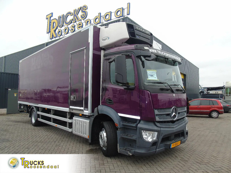 Mercedes-Benz Antos 1924 + EURO 6 + CARRIER 950 MT - Camion frigider: Foto 1 Mercedes-Benz Antos 1924 + EURO 6 + CARRIER 950 MT - Camion frigider: Foto 1