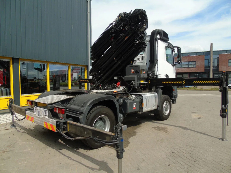 Camion cu macara Mercedes-Benz Arocs 2051 + 4X4 + HIAB 302 E6 / JIB 70 X 4 + 10 EXTENTSIONS (512hours): Foto 9