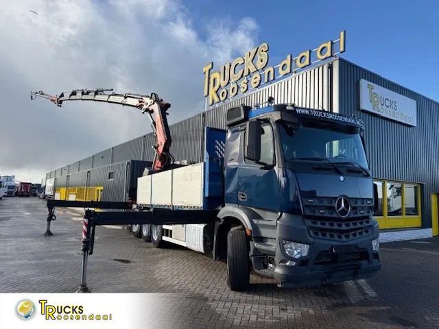 Mercedes-Benz Arocs 3251 + FASSI 660RA .26.HE 6x Extensions + 4x JIB + 8x4 + remote - Camion cu macara: Foto 1 Mercedes-Benz Arocs 3251 + FASSI 660RA .26.HE 6x Extensions + 4x JIB + 8x4 + remote - Camion cu macara: Foto 1