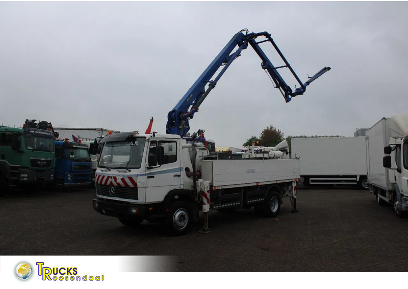 Mercedes-Benz Ecoliner 1320 + 15 meter pomp concrete + manual + EURO 0 - Autopompă de beton: Foto 1 Mercedes-Benz Ecoliner 1320 + 15 meter pomp concrete + manual + EURO 0 - Autopompă de beton: Foto 1