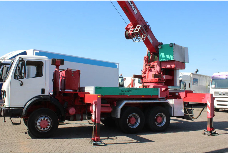 Mercedes-Benz SK 2628 + 6X6 + SPRING + MANUAL + HMK 42TON - Camion cu macara: Foto 5 Mercedes-Benz SK 2628 + 6X6 + SPRING + MANUAL + HMK 42TON - Camion cu macara: Foto 5