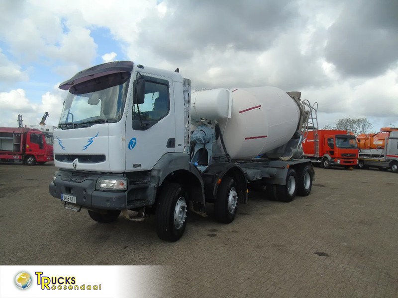 Renault Kerax 420 + 8x4 + manual + spring + 10m3 - Autobetonieră: Foto 1 Renault Kerax 420 + 8x4 + manual + spring + 10m3 - Autobetonieră: Foto 1