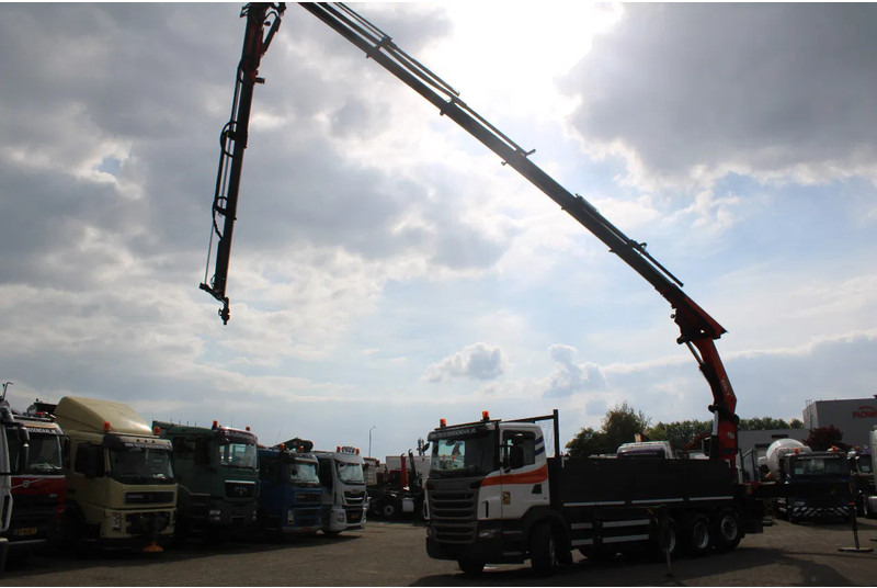 Scania G 480 + PALFINGER 500002EH 6x / JIB 3x + 8x4 STEERING + REMOTE - Camion cu macara: Foto 2 Scania G 480 + PALFINGER 500002EH 6x / JIB 3x + 8x4 STEERING + REMOTE - Camion cu macara: Foto 2