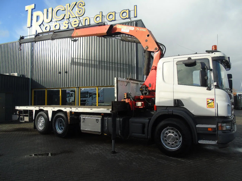 Scania P 420 + PALFINGER 32080 + STEERING + 6X2 - Camion cu macara: Foto 4 Scania P 420 + PALFINGER 32080 + STEERING + 6X2 - Camion cu macara: Foto 4