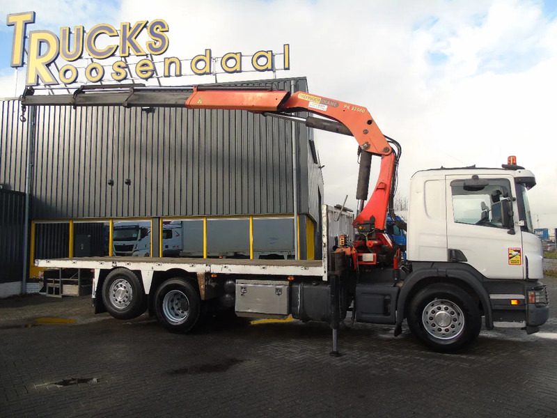 Scania P 420 + PALFINGER 32080 + STEERING + 6X2 - Camion cu macara: Foto 2 Scania P 420 + PALFINGER 32080 + STEERING + 6X2 - Camion cu macara: Foto 2