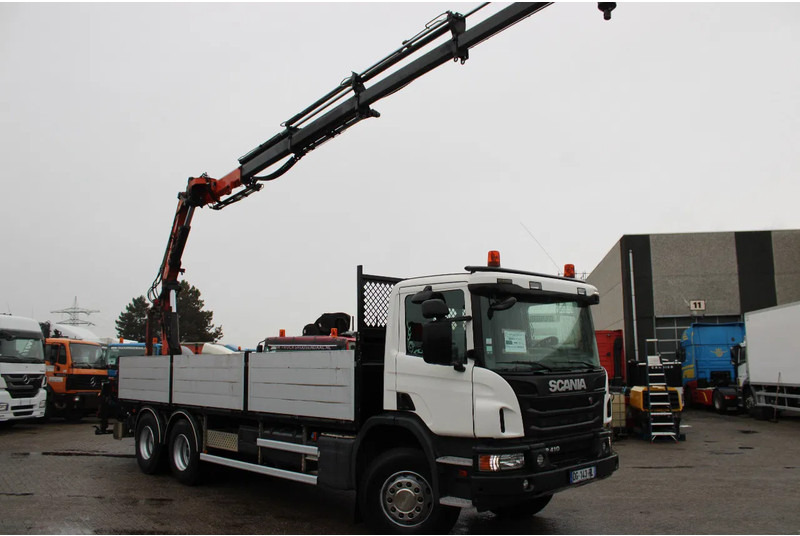 Scania P410 + atlas 190 4x hydrolic + 6x4 remote + EURO 6 + SPRING SUSPENSION - Camion cu macara: Foto 3 Scania P410 + atlas 190 4x hydrolic + 6x4 remote + EURO 6 + SPRING SUSPENSION - Camion cu macara: Foto 3