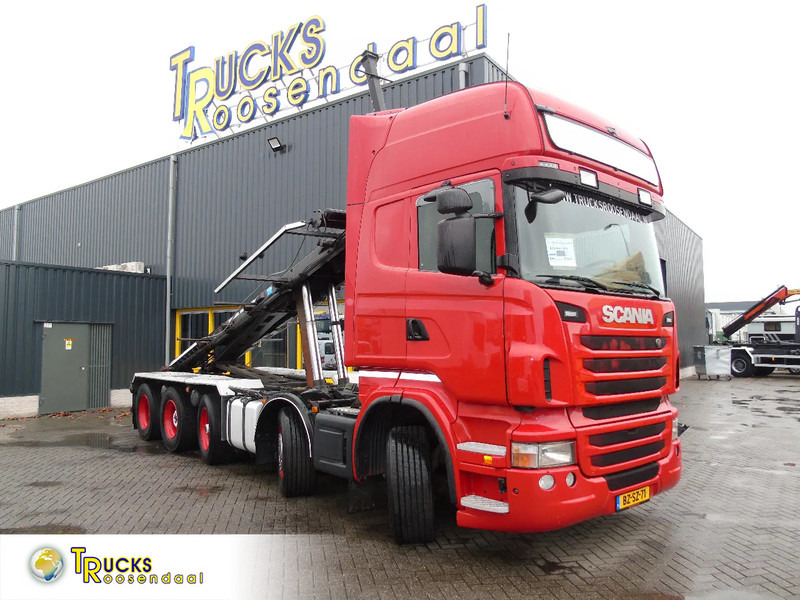 Scania R480 +10X2 + VBG CABLE 30TON - Camion cu sistem de cablu: Foto 1 Scania R480 +10X2 + VBG CABLE 30TON - Camion cu sistem de cablu: Foto 1