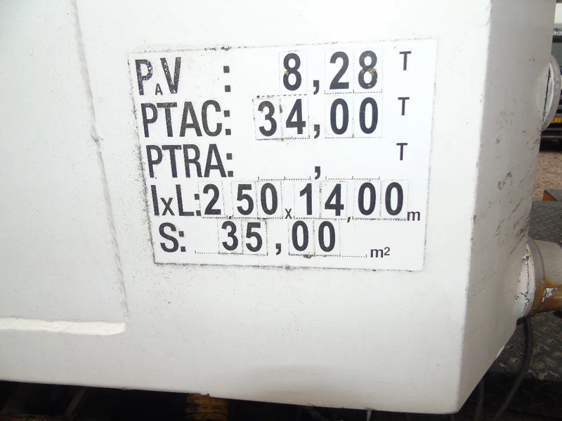 Semiremorcă cu podea culisantă Stas 3x axle + walking floor + working perfect: Foto 16 Semiremorcă cu podea culisantă Stas 3x axle + walking floor + working perfect: Foto 16