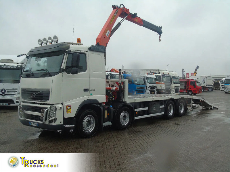 Volvo FH 460 + 8X4 + PALFINGER PK15500 + MANUAL + euro 5 - Camion cu macara: Foto 1 Volvo FH 460 + 8X4 + PALFINGER PK15500 + MANUAL + euro 5 - Camion cu macara: Foto 1