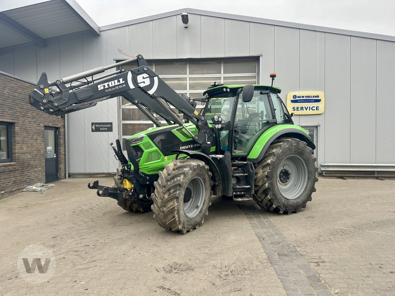 Deutz Agrotron 6165 - Tractor agricol: Foto 1 Deutz Agrotron 6165 - Tractor agricol: Foto 1