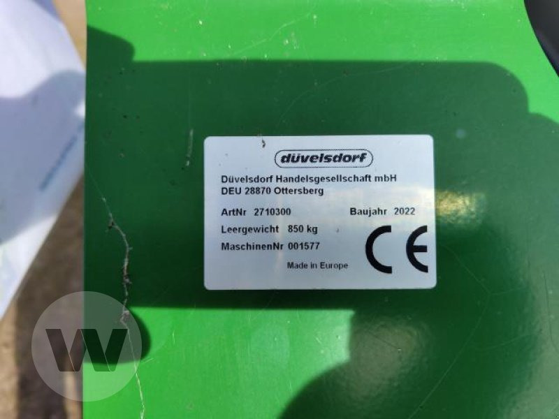 Düvelsdorf Frontpacker 3,0 m - Compactor agricola: Foto 5 Düvelsdorf Frontpacker 3,0 m - Compactor agricola: Foto 5