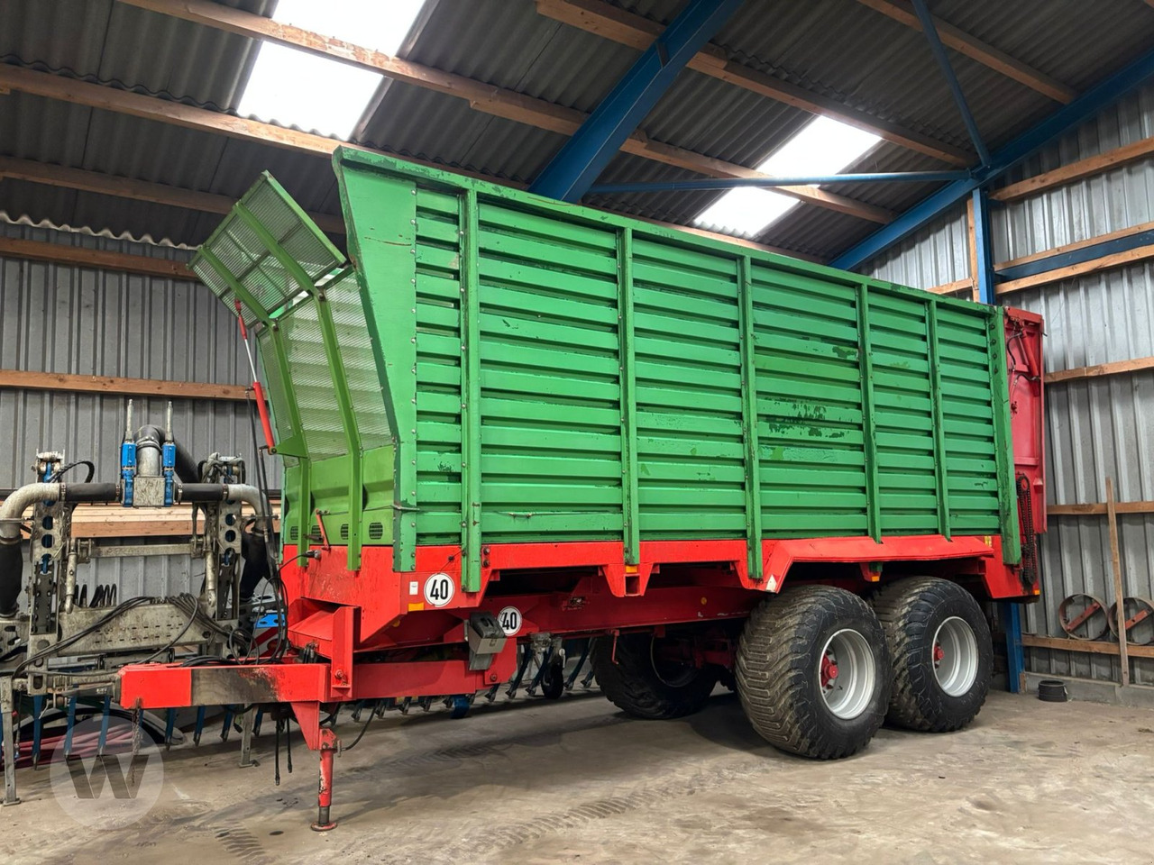 Hawe SLW 40 T - Remorcă agricolă: Foto 1 Hawe SLW 40 T - Remorcă agricolă: Foto 1