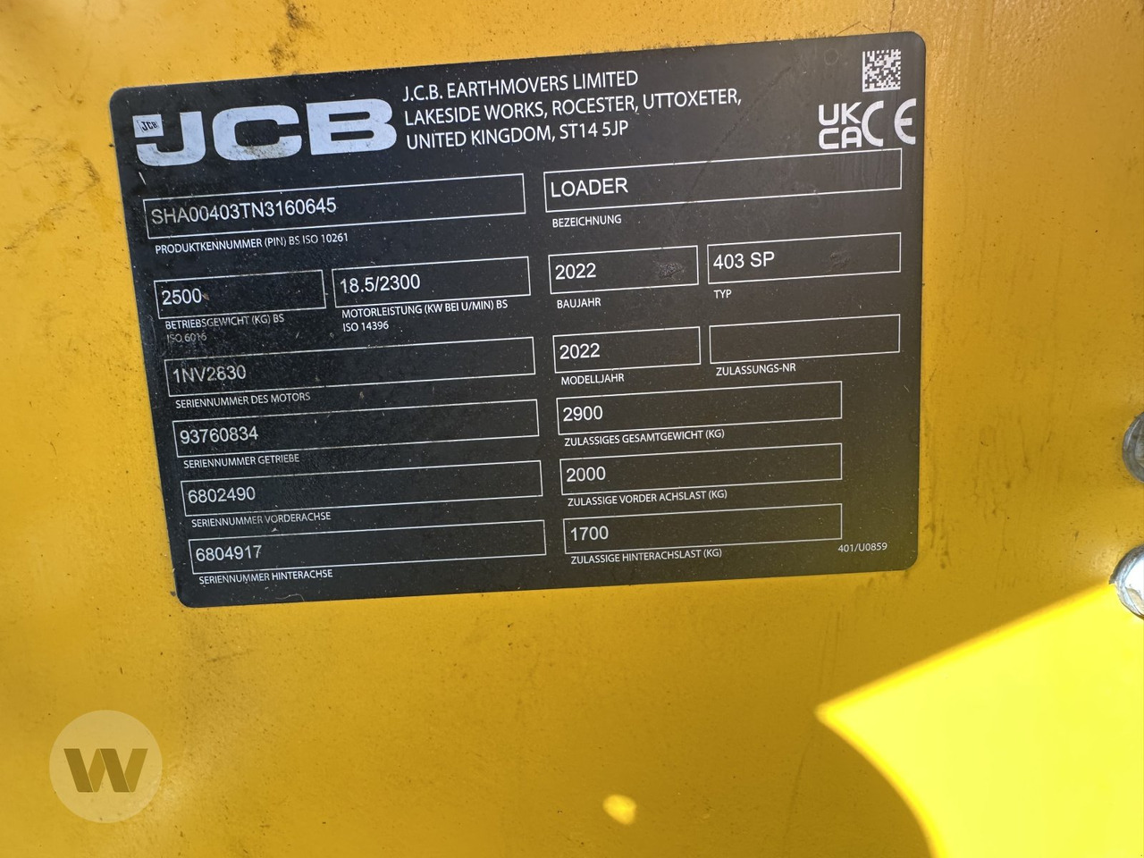 JCB 403 AGRI - Încărcător articulat: Foto 3 JCB 403 AGRI - Încărcător articulat: Foto 3