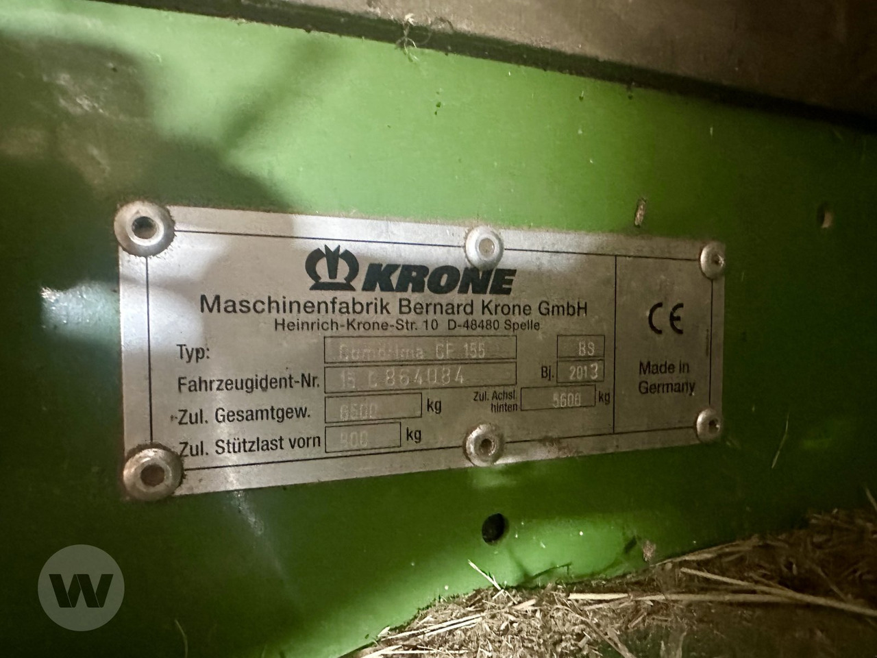 Krone Comprima CF 155 XC - Presă baloţi rotunzi: Foto 2 Krone Comprima CF 155 XC - Presă baloţi rotunzi: Foto 2