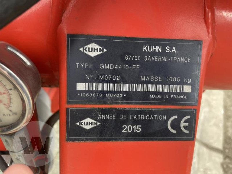 Kuhn GMD 4410 - Cositoare: Foto 3 Kuhn GMD 4410 - Cositoare: Foto 3