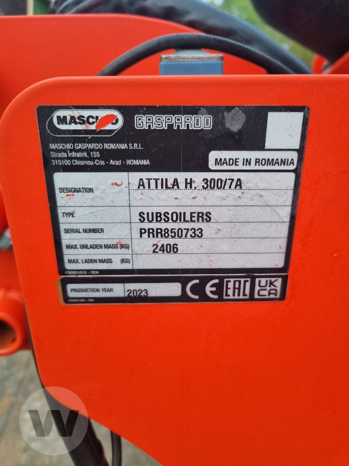 Maschio Attila 300 - Scarificator: Foto 2 Maschio Attila 300 - Scarificator: Foto 2