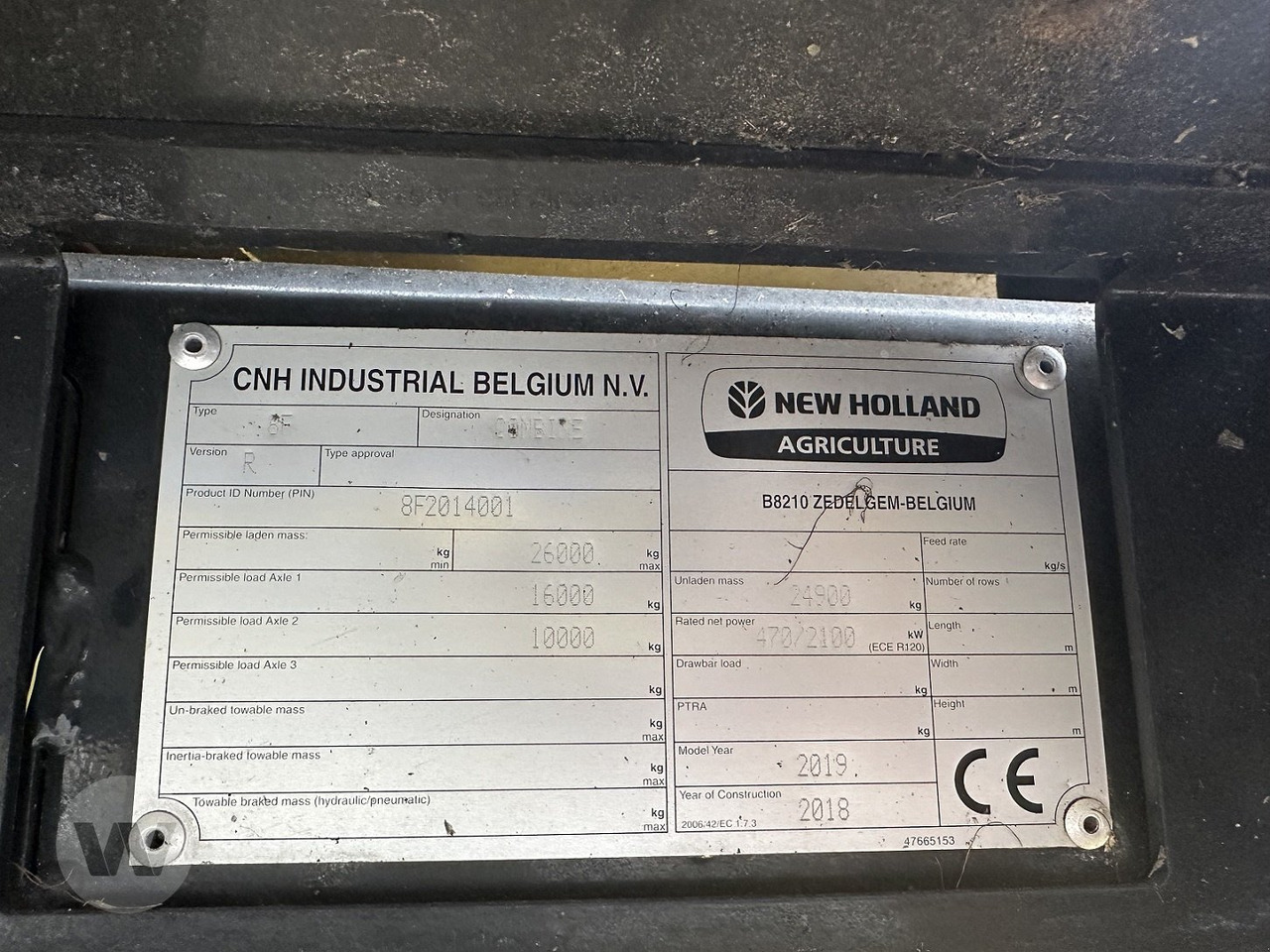 New Holland CR 10.90 - Combină de recoltat cereale: Foto 2 New Holland CR 10.90 - Combină de recoltat cereale: Foto 2