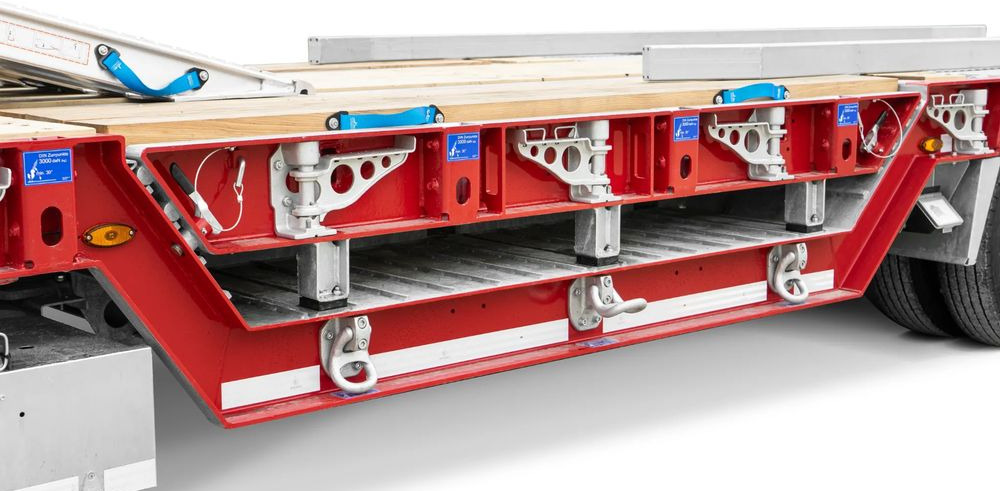 Humbaur Niskopodwozie z zagłębieniami na koła, ocynkowane - Semiremorcă transport agabaritic: Foto 5 Humbaur Niskopodwozie z zagłębieniami na koła, ocynkowane - Semiremorcă transport agabaritic: Foto 5