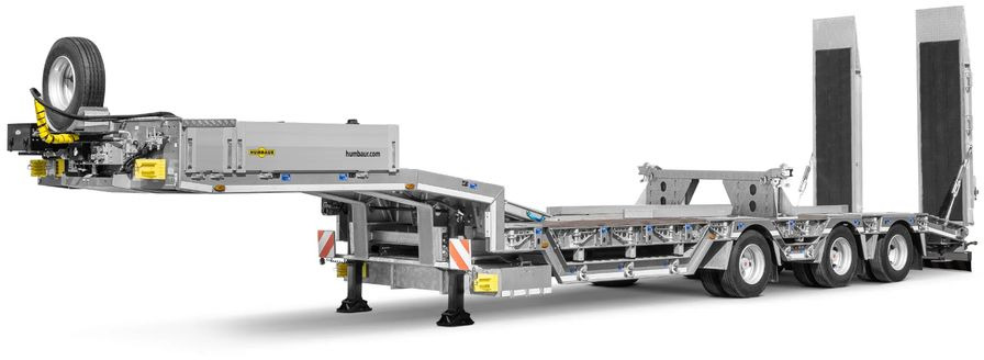 Humbaur Niskopodwozie z zagłębieniami na koła, ocynkowane - Semiremorcă transport agabaritic: Foto 2 Humbaur Niskopodwozie z zagłębieniami na koła, ocynkowane - Semiremorcă transport agabaritic: Foto 2