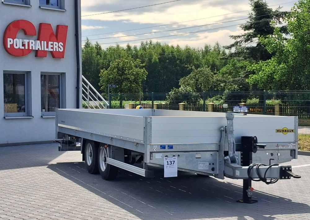 Remorcă transport agabaritic nou Humbaur Przyczepa tandem platforma / Ocynkowana / Różne długości i DMC: Foto 9