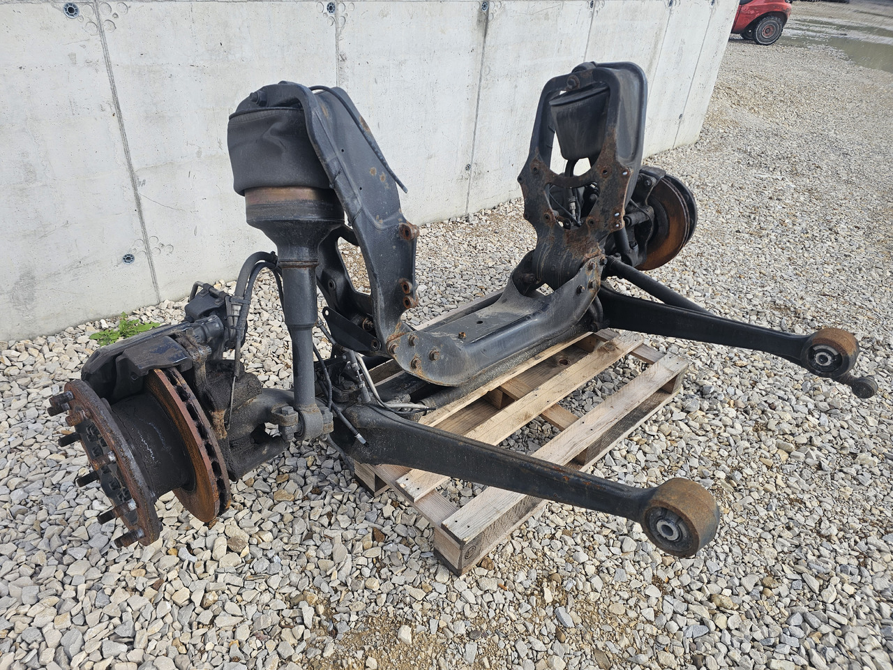 MAN TGX TGS AIR SUNSPENSION / COMPLETE FRONT AXLE - Axă față: Foto 3 MAN TGX TGS AIR SUNSPENSION / COMPLETE FRONT AXLE - Axă față: Foto 3