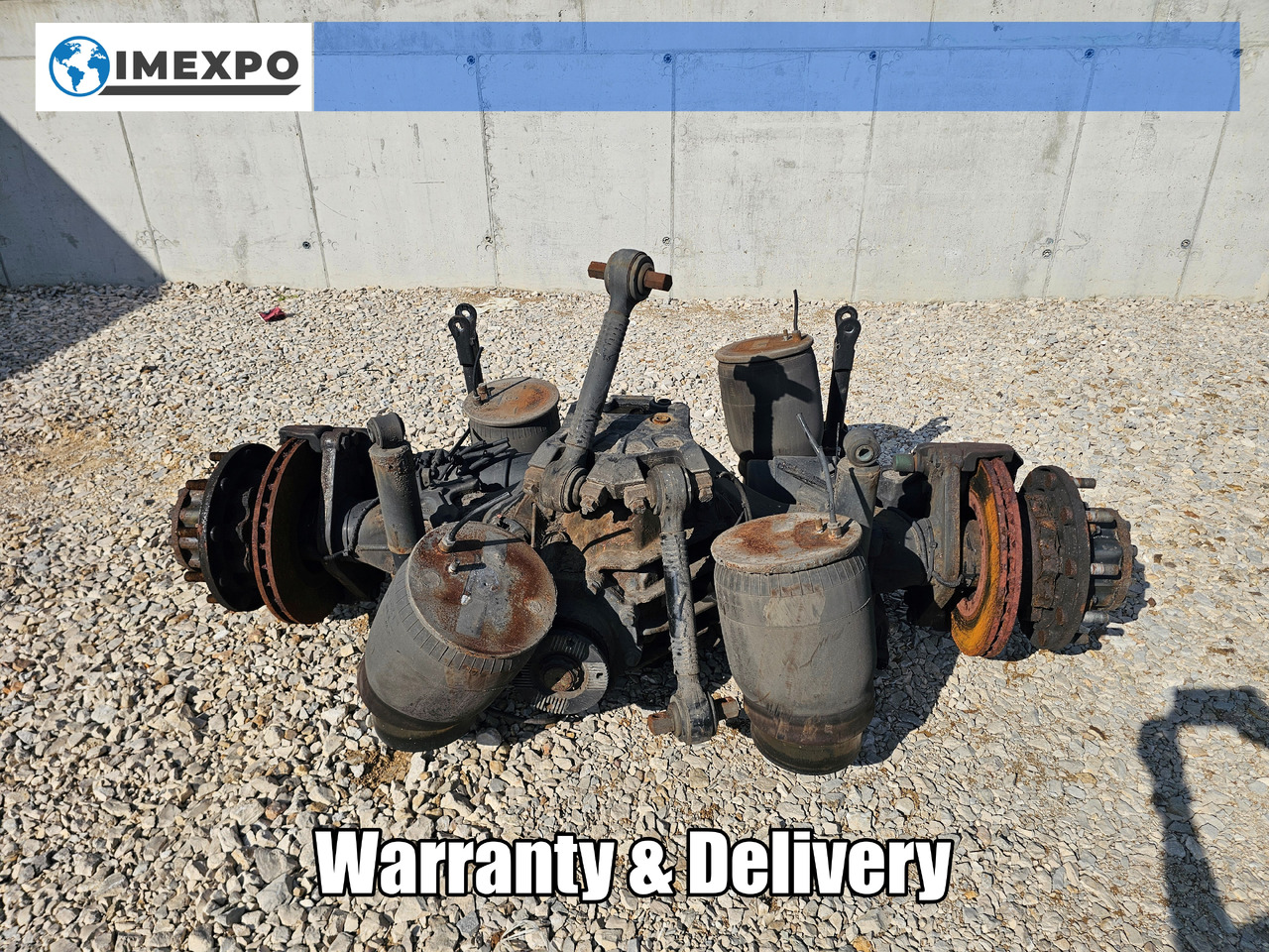 MAN TGX TGS EURO 6 / COMPLETE AXLE / HY-1350 / 38:15 - Axă spate: Foto 1 MAN TGX TGS EURO 6 / COMPLETE AXLE / HY-1350 / 38:15 - Axă spate: Foto 1