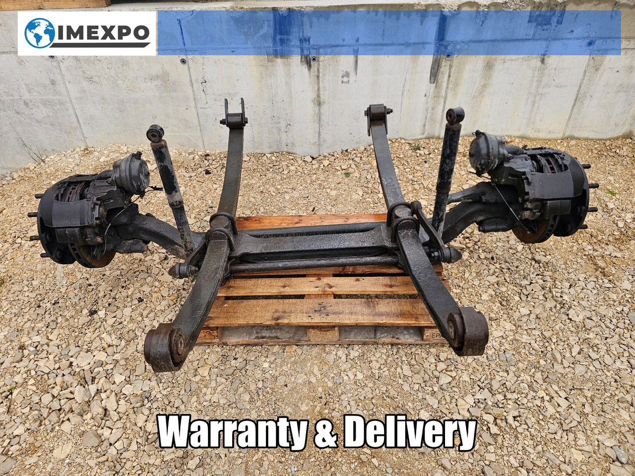 RENAULT MAGNUM DXI / COMPLETE FRONT AXLE / HUB SPRING - Axă față: Foto 1 RENAULT MAGNUM DXI / COMPLETE FRONT AXLE / HUB SPRING - Axă față: Foto 1