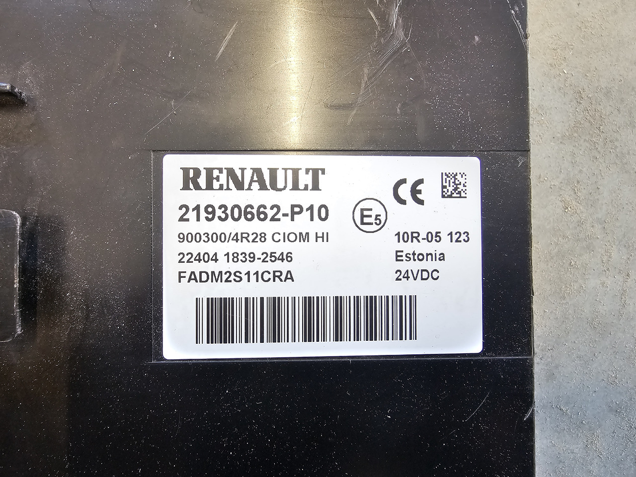 RENAULT RANGE T / CIOM HI CONTROL UNIT / 21930662 P10 - Calculator de bord: Foto 4 RENAULT RANGE T / CIOM HI CONTROL UNIT / 21930662 P10 - Calculator de bord: Foto 4