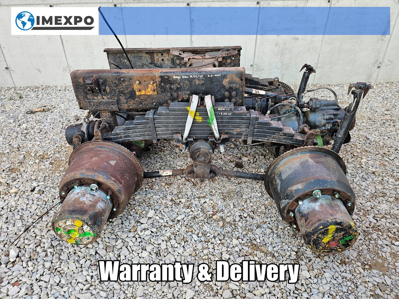 SCANIA COMPLETE REAR AXLES SET / RBP835 / RATIO= 5,14 / 6x4 6x6 8x4 8x6 - Axă spate: Foto 1 SCANIA COMPLETE REAR AXLES SET / RBP835 / RATIO= 5,14 / 6x4 6x6 8x4 8x6 - Axă spate: Foto 1