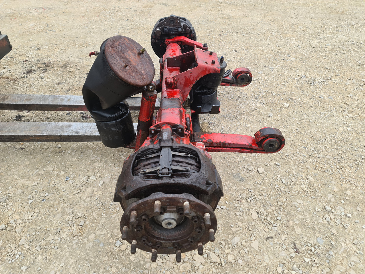 SCANIA REAR STEERING AXLE / 6x2 - Punte şi piese: Foto 3 SCANIA REAR STEERING AXLE / 6x2 - Punte şi piese: Foto 3