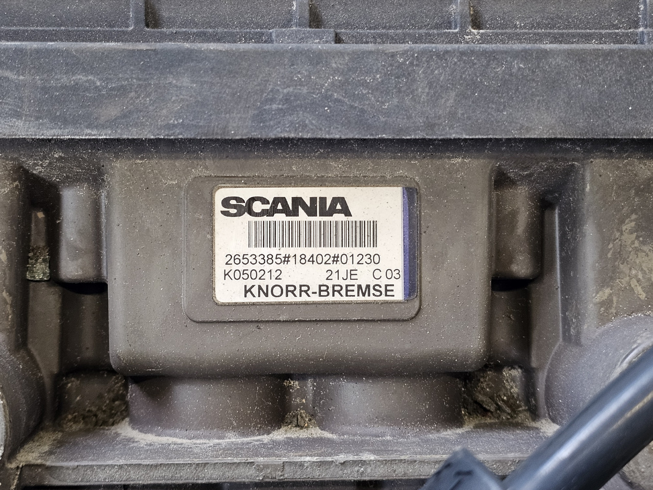 SCANIA S, R, P, G / REAR EBS VALVE / 2653385 / K050212 - Supapă frână: Foto 4 SCANIA S, R, P, G / REAR EBS VALVE / 2653385 / K050212 - Supapă frână: Foto 4