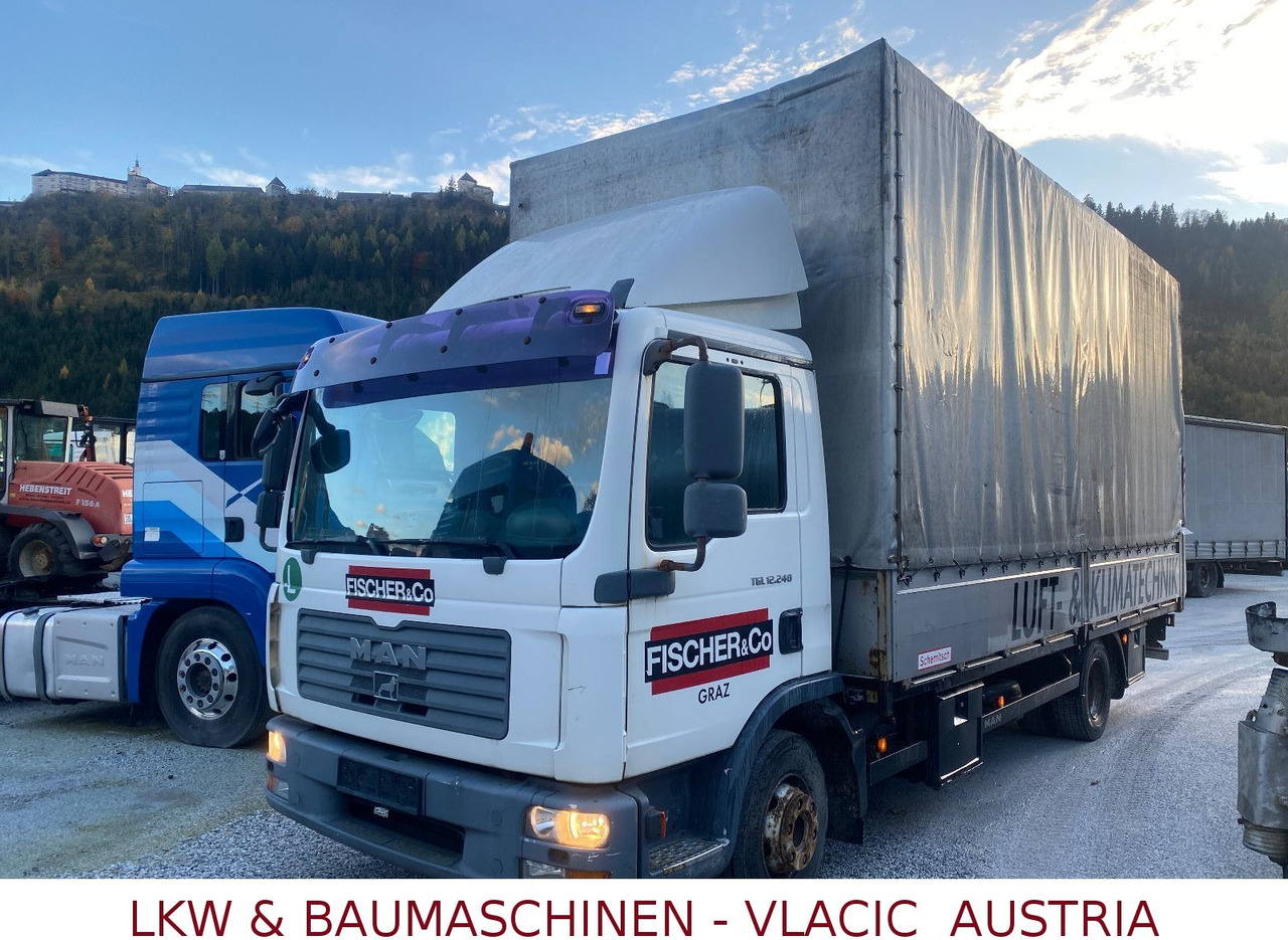 MAN TGL 12.240 - Camion cu prelată: Foto 1 MAN TGL 12.240 - Camion cu prelată: Foto 1
