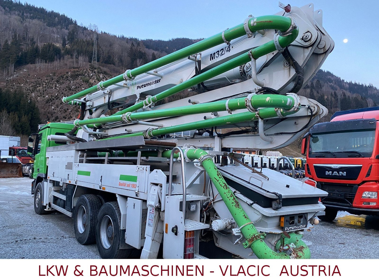 Mercedes-Benz 2641 Putzmeister 32/4 - Autopompă de beton: Foto 3 Mercedes-Benz 2641 Putzmeister 32/4 - Autopompă de beton: Foto 3