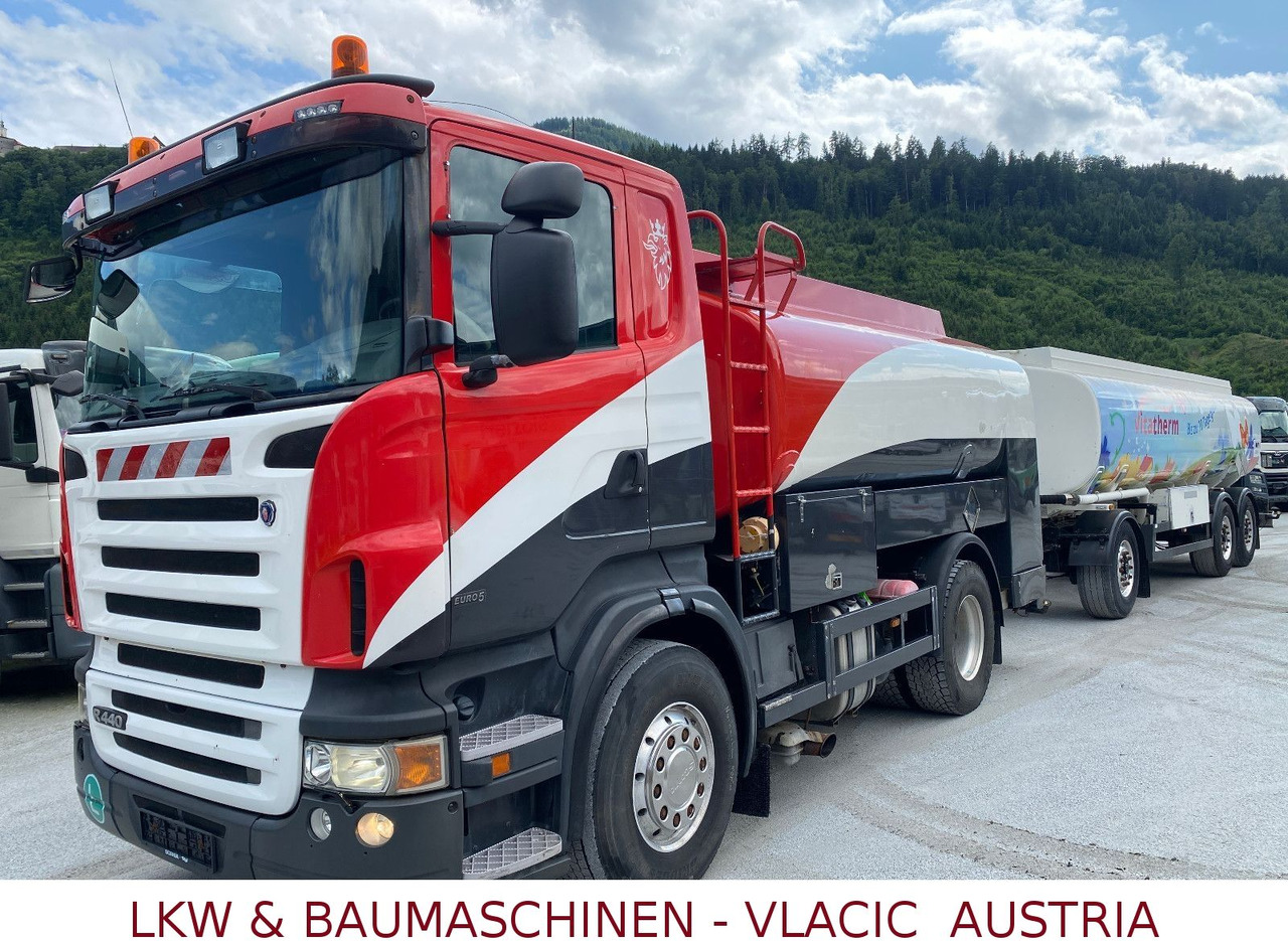Scania R440 ADR /FL/AT Benzin/Diesel - Camion cisternă: Foto 1 Scania R440 ADR /FL/AT Benzin/Diesel - Camion cisternă: Foto 1