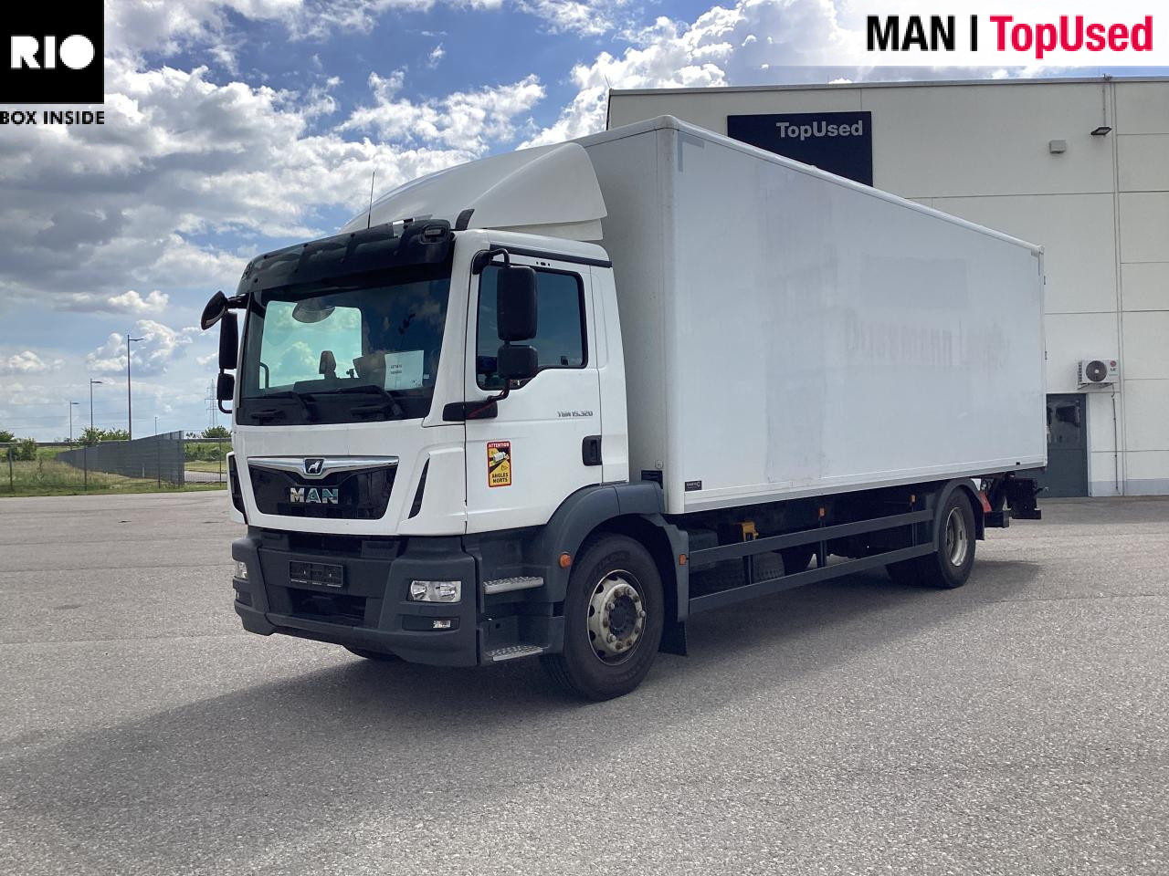 MAN TGM 15.320 4X2 BL - Camion furgon: Foto 1 MAN TGM 15.320 4X2 BL - Camion furgon: Foto 1