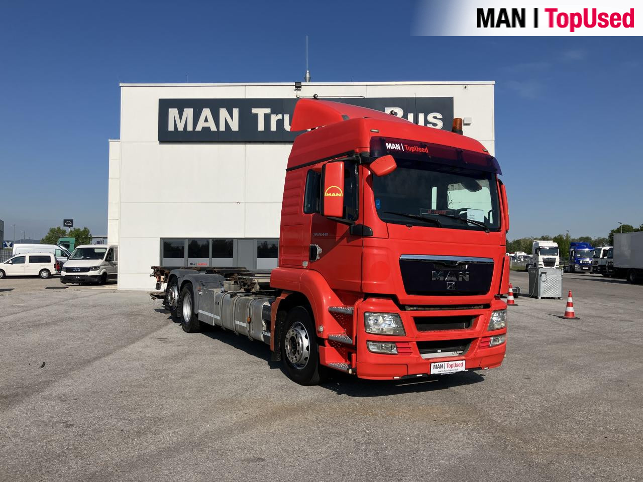 MAN TGS 26.440 6X2-2 LL - Camion transport containere/ Swap body: Foto 1 MAN TGS 26.440 6X2-2 LL - Camion transport containere/ Swap body: Foto 1