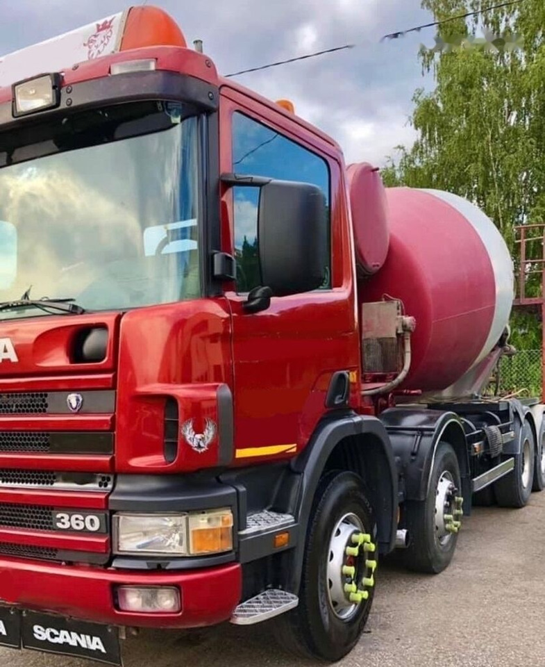 Scania P124CB 8x4HZ 360, full steel - Autobetonieră: Foto 3 Scania P124CB 8x4HZ 360, full steel - Autobetonieră: Foto 3