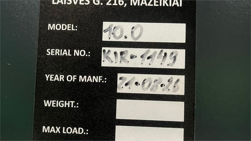 BEAR 10.0 Læsserampe stærk model til 10.000KG - Rampă de încărcare: Foto 3 BEAR 10.0 Læsserampe stærk model til 10.000KG - Rampă de încărcare: Foto 3
