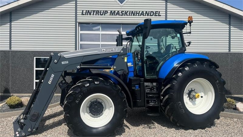 New Holland T7.270 AC med frontlift og frontlæsser - Tractor agricol: Foto 1 New Holland T7.270 AC med frontlift og frontlæsser - Tractor agricol: Foto 1