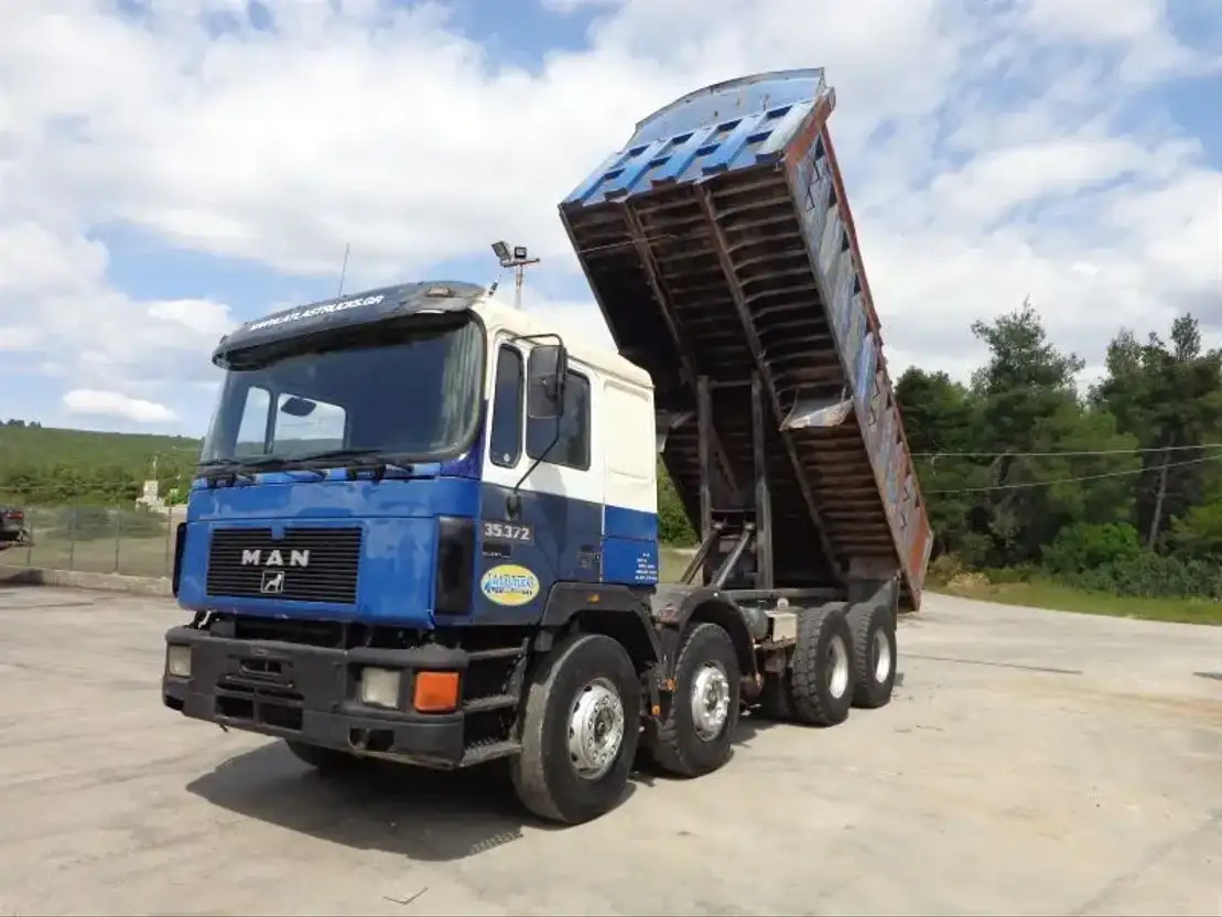 MAN 33.372 MAN 35.372 8X4 Kipper -Airco - Camion basculantă: Foto 1 MAN 33.372 MAN 35.372 8X4 Kipper -Airco - Camion basculantă: Foto 1