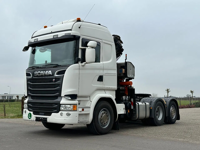 Cap tractor Scania R450 6x2!!EURO6!! KRAN ATLAS 19TM!! TOP!!RADIO REMOTE!: Foto 8