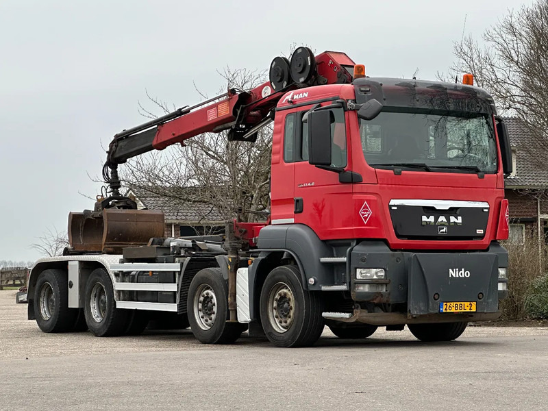 MAN TGS 41.400 8X4 WIDESPREAD!!HMF 22TM KRAAN/HAAK!!TOP!! - Camion cu cârlig, Camion cu macara: Foto 2 MAN TGS 41.400 8X4 WIDESPREAD!!HMF 22TM KRAAN/HAAK!!TOP!! - Camion cu cârlig, Camion cu macara: Foto 2