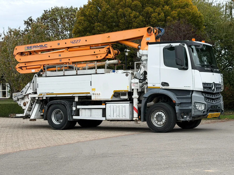 Mercedes-Benz Arocs 2236 PUMI/BETONPOMP!!BETONPUMPE 2017!!SERMAC 4Z27!! only 862 hours!! - Autopompă de beton: Foto 3 Mercedes-Benz Arocs 2236 PUMI/BETONPOMP!!BETONPUMPE 2017!!SERMAC 4Z27!! only 862 hours!! - Autopompă de beton: Foto 3