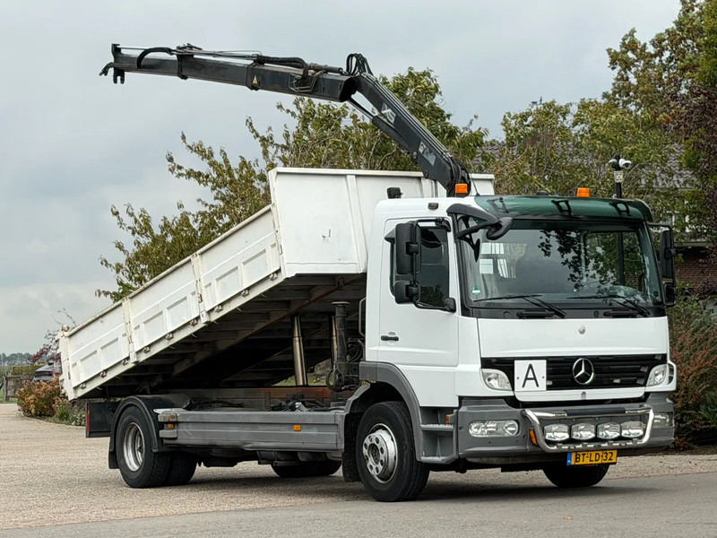 Mercedes-Benz Atego 1218 KRAAN/KIPPER!!MANUELL!! - Camion basculantă, Camion cu macara: Foto 1 Mercedes-Benz Atego 1218 KRAAN/KIPPER!!MANUELL!! - Camion basculantă, Camion cu macara: Foto 1