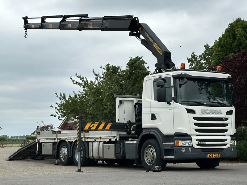 Scania G360 EURO6!!KRAAN/KRAN/MACHINE/MASCHINE/RAMPEN!!TRANSPORTER!LIER/WINCH!! - Camion transport auto, Camion cu macara: Foto 1 Scania G360 EURO6!!KRAAN/KRAN/MACHINE/MASCHINE/RAMPEN!!TRANSPORTER!LIER/WINCH!! - Camion transport auto, Camion cu macara: Foto 1
