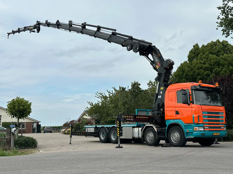 Scania R124-470 8X4!! HIAB70TM/FLY-JIB!!WINCH/LIER!!TOP!! - Camion cu macara: Foto 3 Scania R124-470 8X4!! HIAB70TM/FLY-JIB!!WINCH/LIER!!TOP!! - Camion cu macara: Foto 3