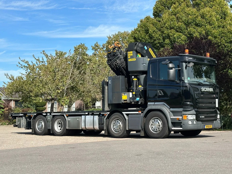 Scania R490 PALFINGER 92TM!! 2017!!ONLY 66TKM!!!NEW!! - Camion cu macara: Foto 4 Scania R490 PALFINGER 92TM!! 2017!!ONLY 66TKM!!!NEW!! - Camion cu macara: Foto 4