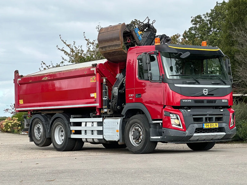 Volvo FMX 330 EURO6!!6X4!!VOORAS AANGEDREVEN!!Z-Kraan/KIPPER!! - Camion basculantă, Camion cu macara: Foto 5 Volvo FMX 330 EURO6!!6X4!!VOORAS AANGEDREVEN!!Z-Kraan/KIPPER!! - Camion basculantă, Camion cu macara: Foto 5