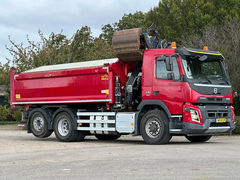 Volvo FMX 330 EURO6!!6X4!!VOORAS AANGEDREVEN!!Z-Kraan/KIPPER!! - Camion basculantă, Camion cu macara: Foto 2 Volvo FMX 330 EURO6!!6X4!!VOORAS AANGEDREVEN!!Z-Kraan/KIPPER!! - Camion basculantă, Camion cu macara: Foto 2